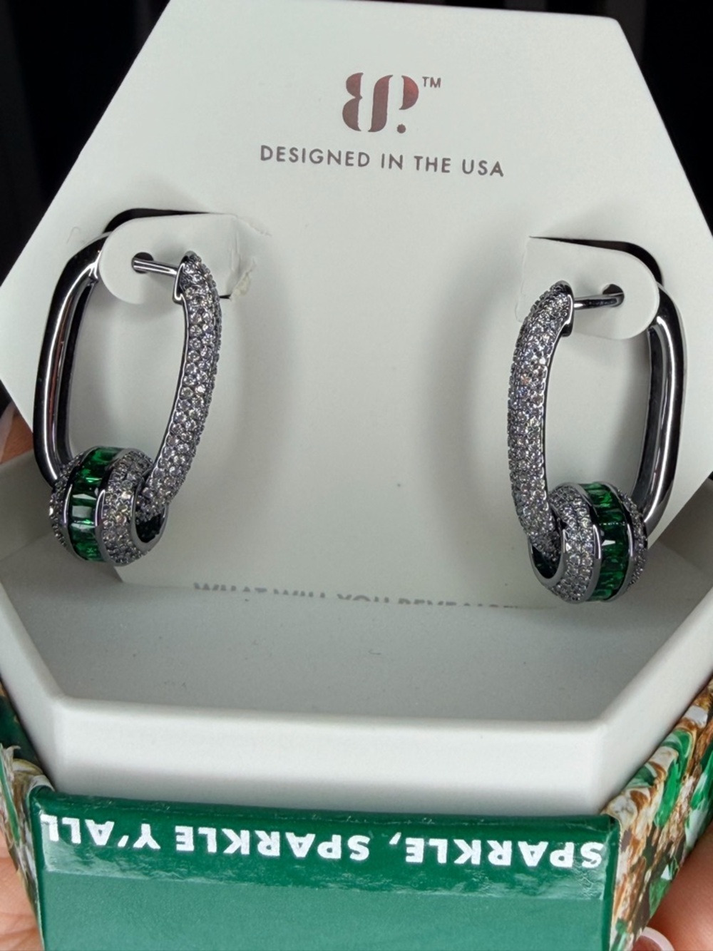 Bomb Party ‘Envy Me Twice’ May 2025 Birthday Earrings (removable charms)